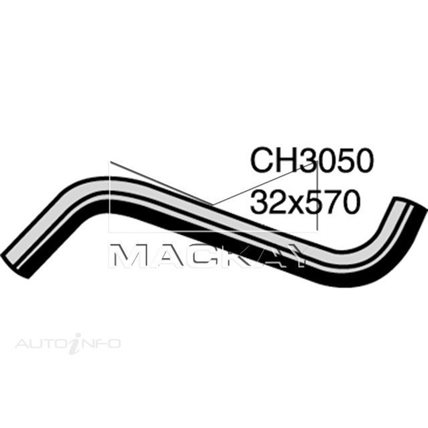 Mackay Radiator Lower Hose For Hyundai Accent LC 1.5L Petrol Manual/Auto CH3050