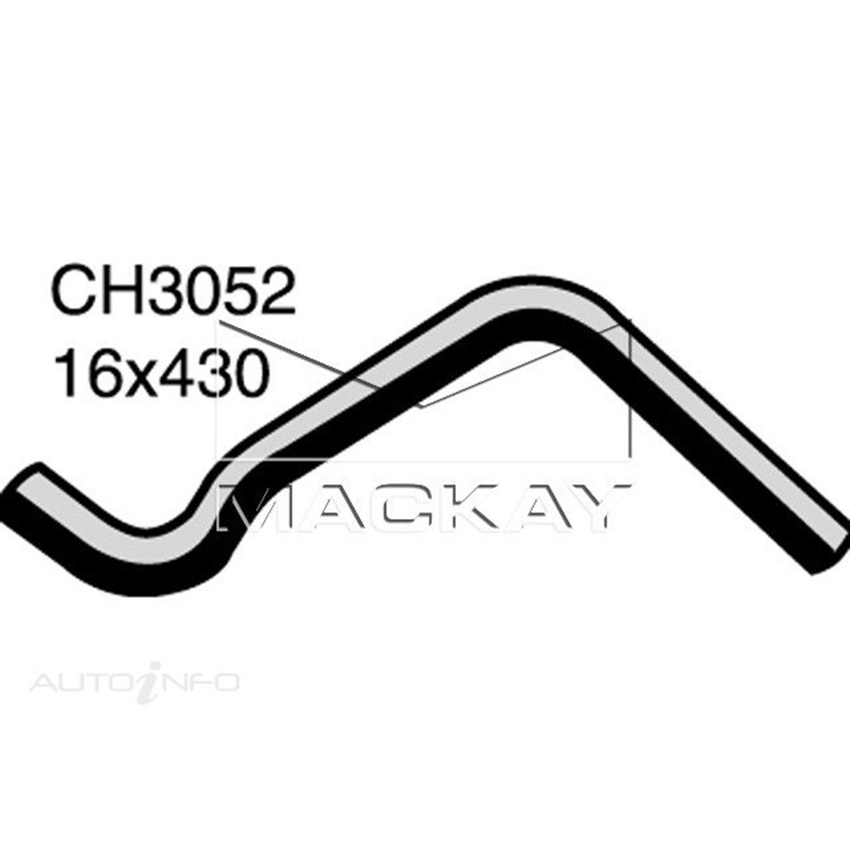 CH3052 Heater Hose for Hyundai Accent LC 1.5L I4 Petrol Manual / Auto Mackay