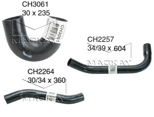 Mackay Radiator Hose Set For Holden Commodore 3.8L [VS VT VY VX] 1997- 2004