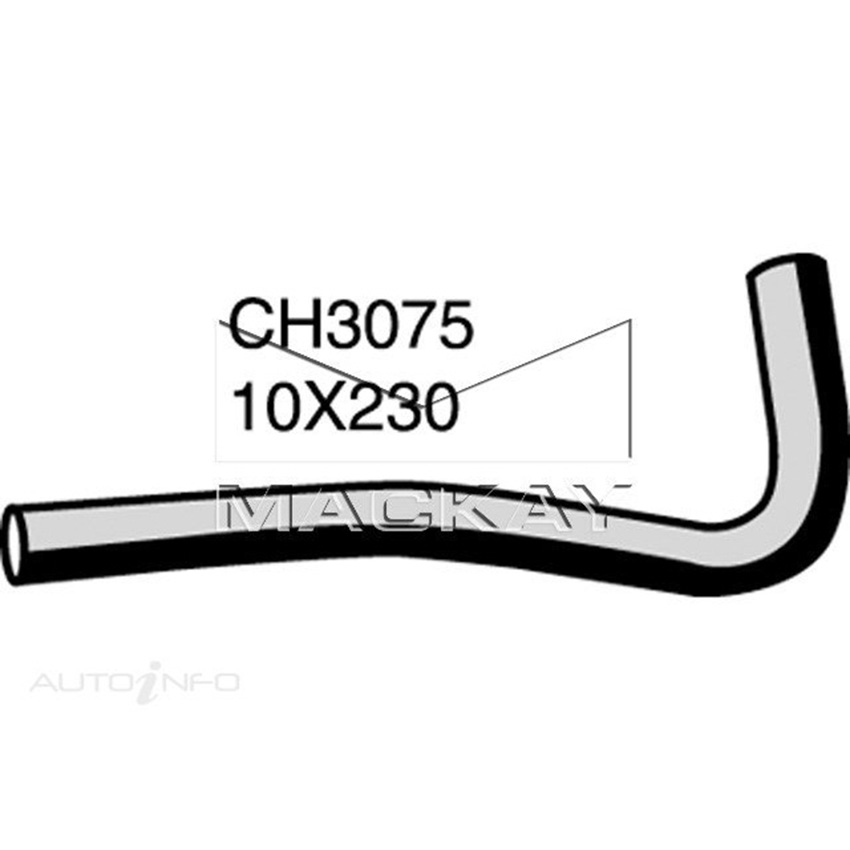 Mackay Engine By Pass Hose For Toyota LandCruiser HZJ79R 4.2L Diesel Manual/Auto
