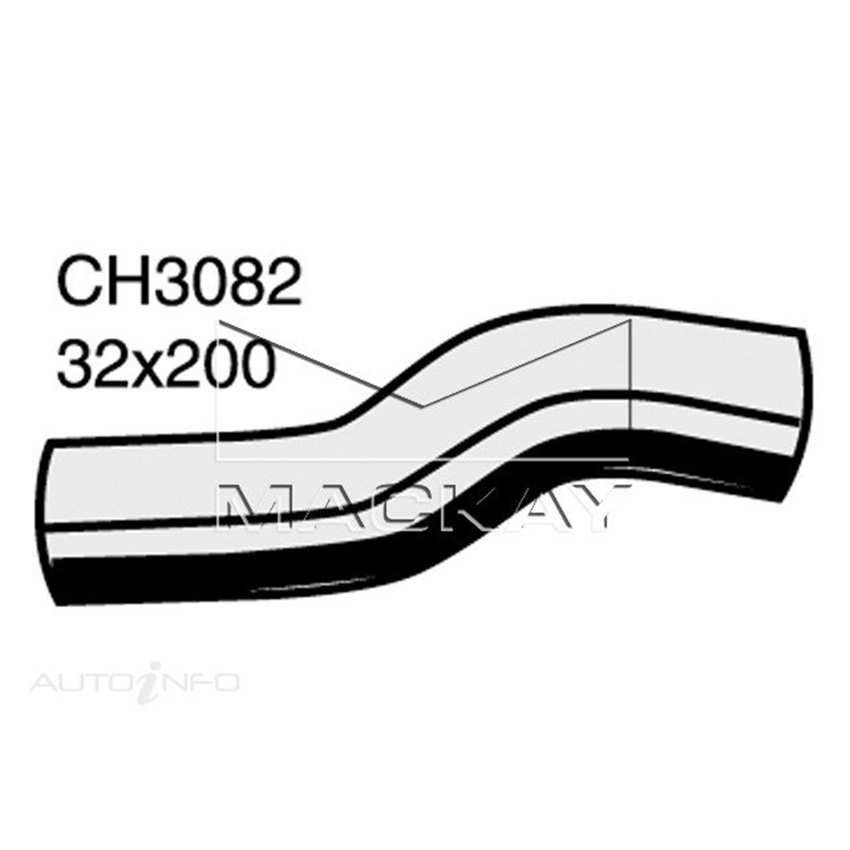 Mackay Radiator Upper Hose For Lexus IS200 GXE10R 2.0L I6 Ptl Manual/Auto