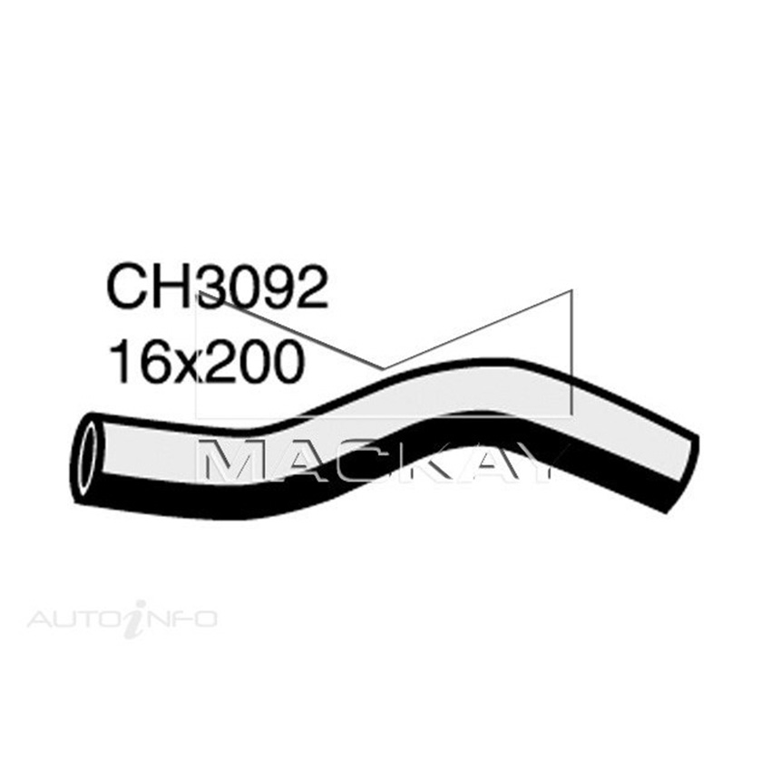 CH3092 Heater Hose for Toyota LandCruiser FZJ105R 4.5L I6 Petrol Manual & Auto
