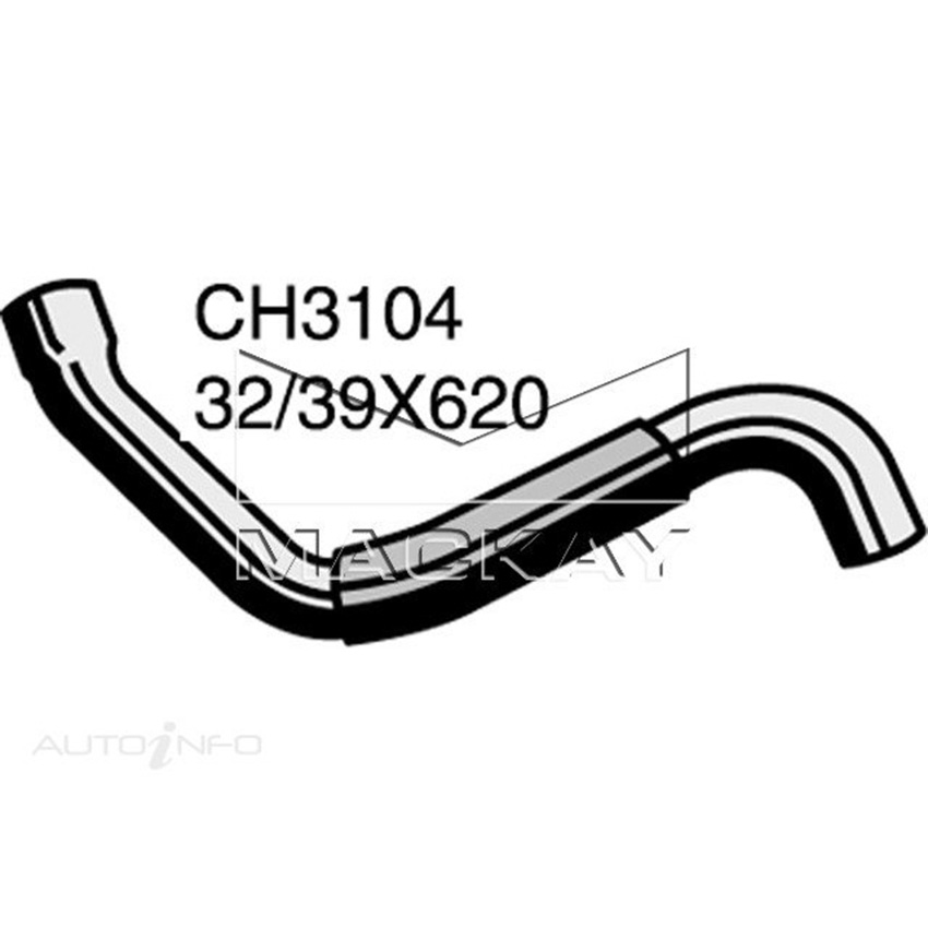 Mackay Radiator Lower Hose For Nissan Patrol GU 3.0L Turbo Dieselan&Auto CH3104