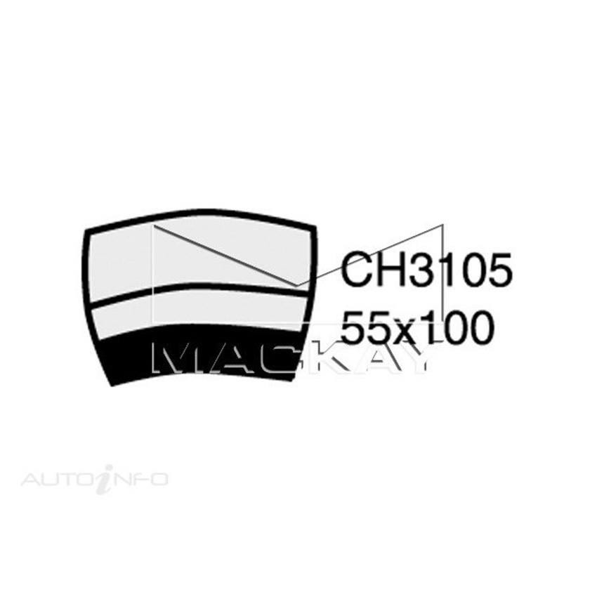 CH3105 TurboCharger Intercooler Hose for Nissan Patrol GU 3.0L I4 Turbo Diesel Man Auto