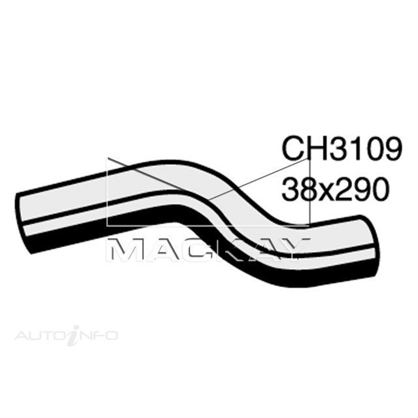 Mackay Radiator Lower Hose For Toyota LandCruiser HDJ100R 4.2L Turbo Diesel