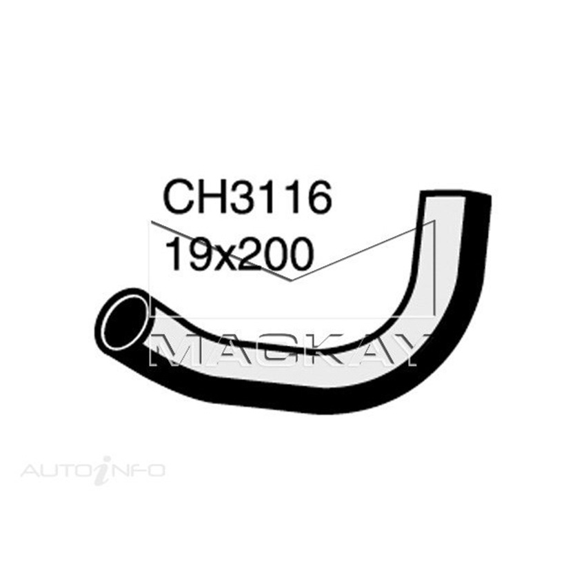 CH3116 Heater Hose for Nissan PathFinder R50 3.3L V6 Petrol Manual & Auto Mackay
