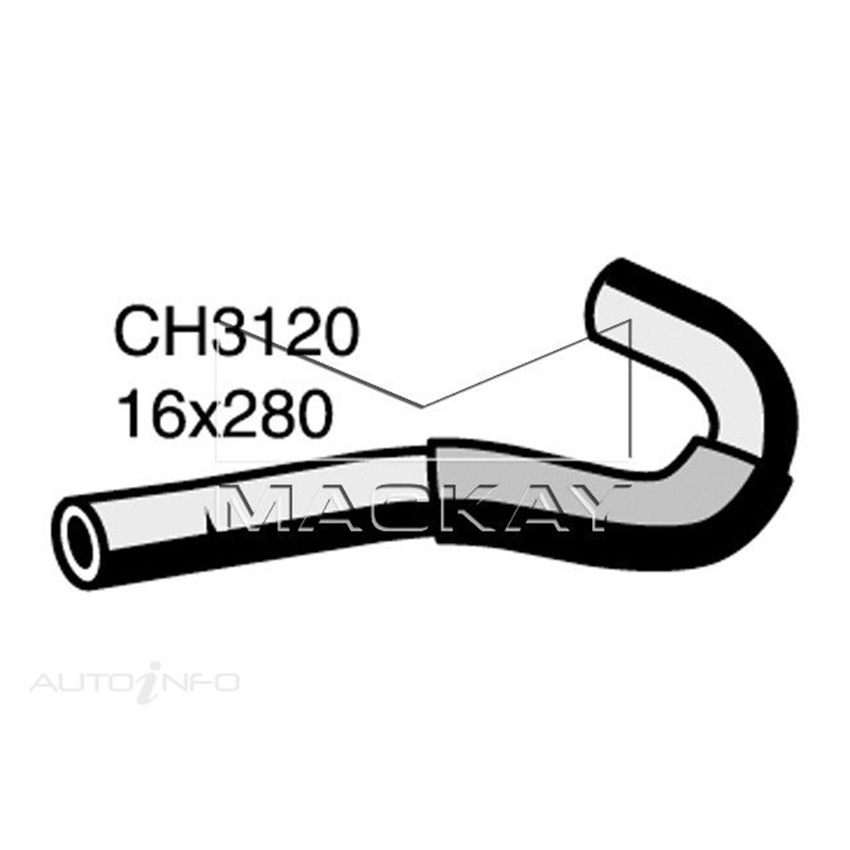 Mackay Heater Hose For Nissan Patrol GQ 4.2L Petrol Manual & Auto  CH3120
