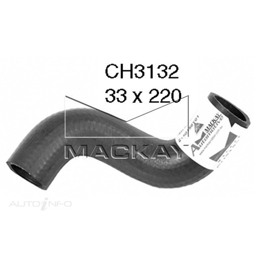 Mackay Radiator Upper Hose For Nissan NX B13 2.0L I4 Petrol Manual & Auto