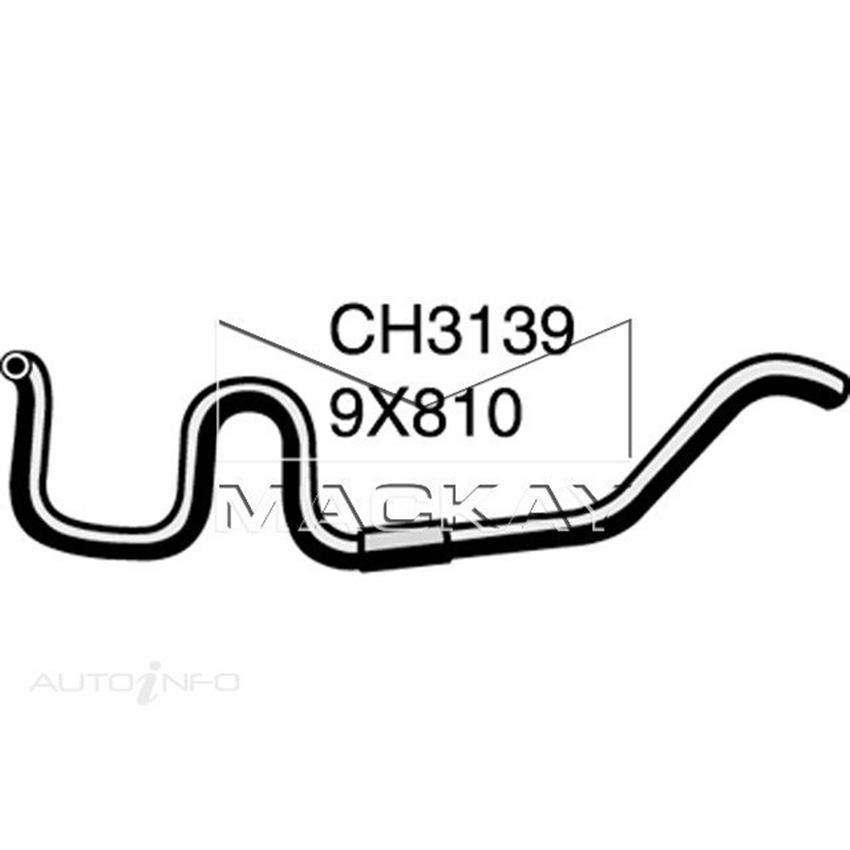 CH3139 Booster Vacuum Hose for Holden Commodore VR 5.0L V8 Petrol Manual / Auto