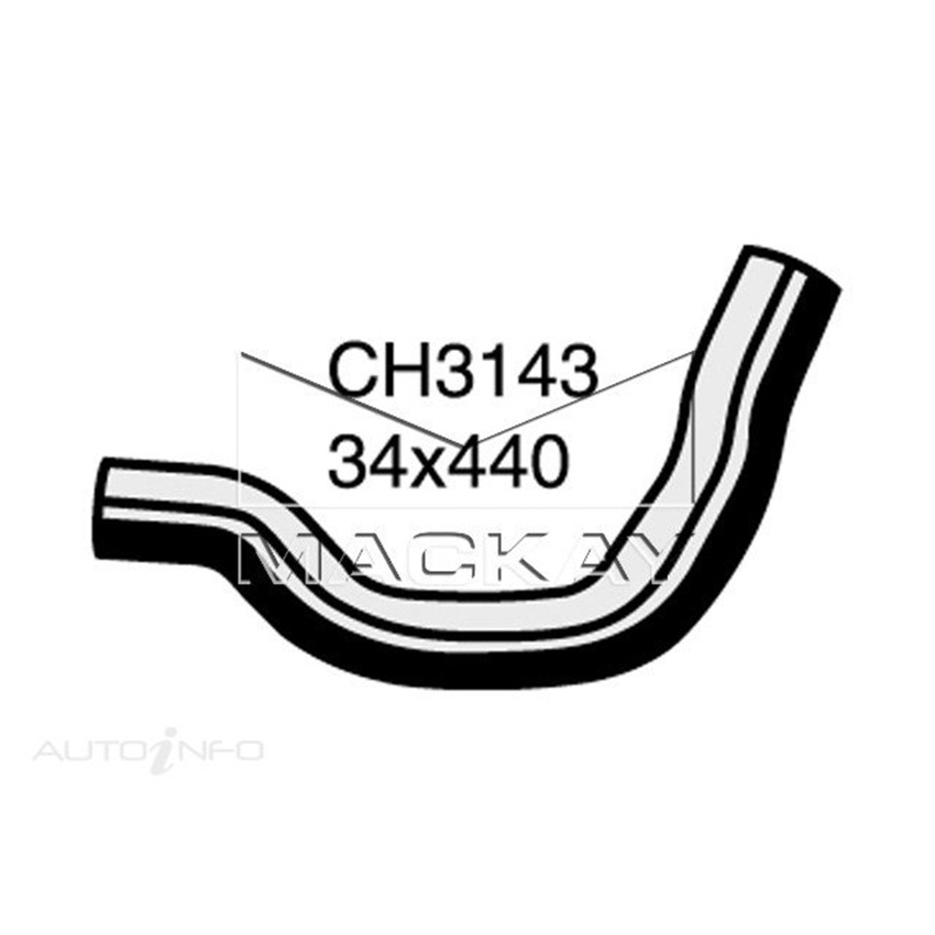 Mackay Radiator Upper Hose For Nissan 180SX S13 1.8L Turbo Petrol Man & Auto
