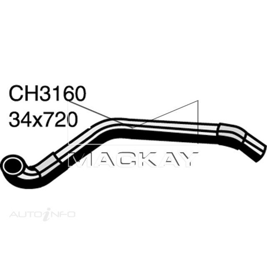  CH3160 Radiator Lower Hose For Nissan 180SX S13 1.8L I4 Turbo Ptl Man&Auto