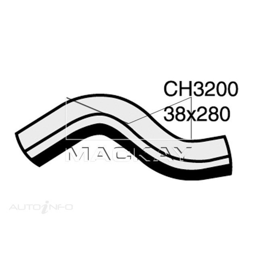Mackay Radiator Upper Hose For Subaru Impreza GF 2.0L F4 Petrol Manual/Auto