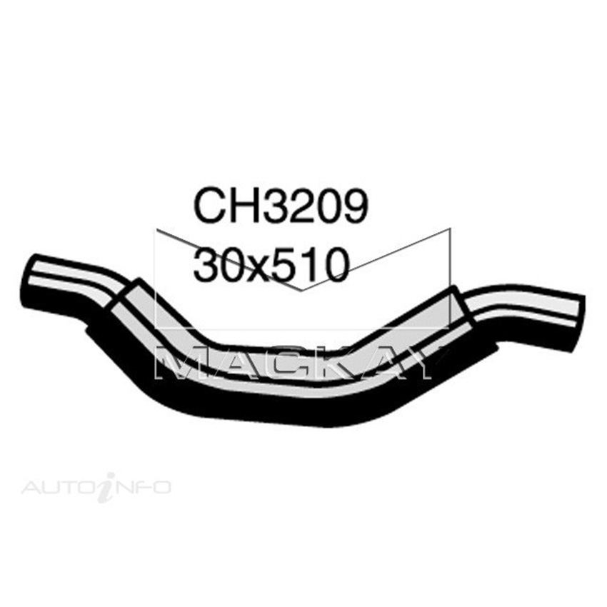 Mackay CH3209 Radiator Upper Hose For Toyota Celica ST184R 2.2L I4 Ptl Man&Auto