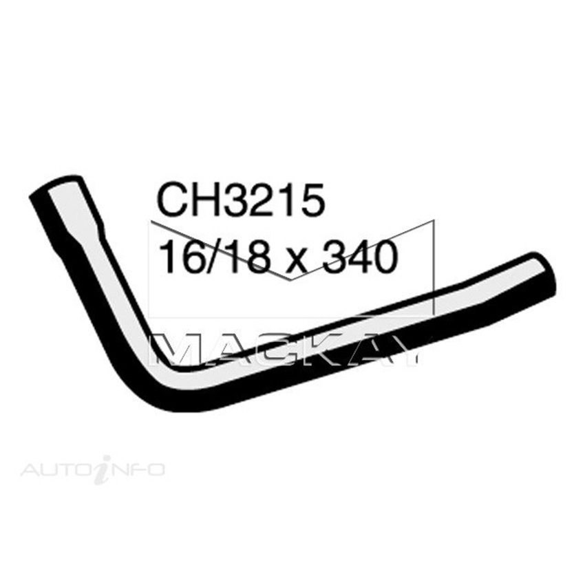 Mackay Heater Hose For Toyota LandCruiser HDJ100R 4.2L Turbo Diesel Manual /Auto