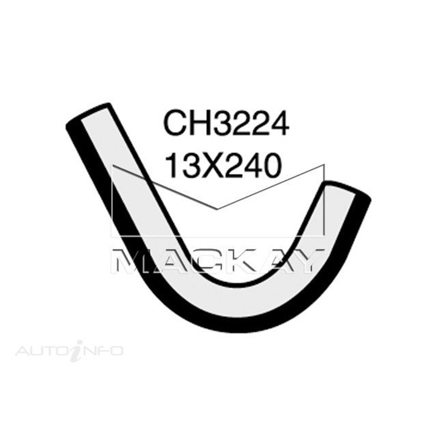 Mackay Heater Hose For Toyota LandCruiser HJ60R 4.0L Diesel Manual & Auto