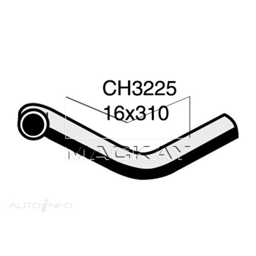 CH3225 Heater Hose for Toyota LandCruiser HJ75R 4.0L I6 Diesel Manual & Auto