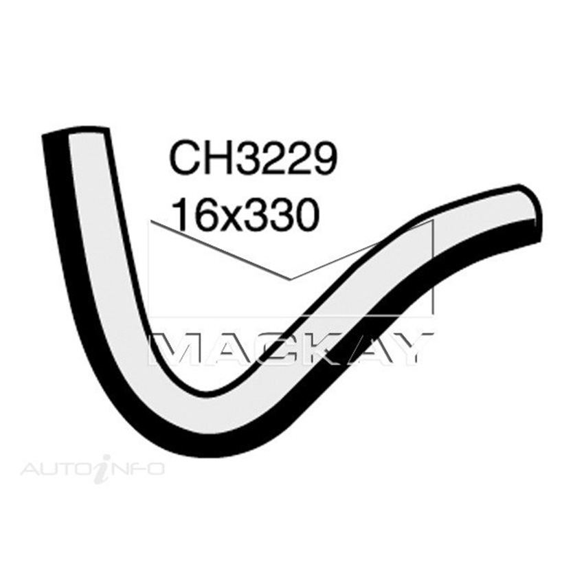 Mackay Heater Hose For Toyota LandCruiser FJ62R 4.0L Petrol Manual & Auto