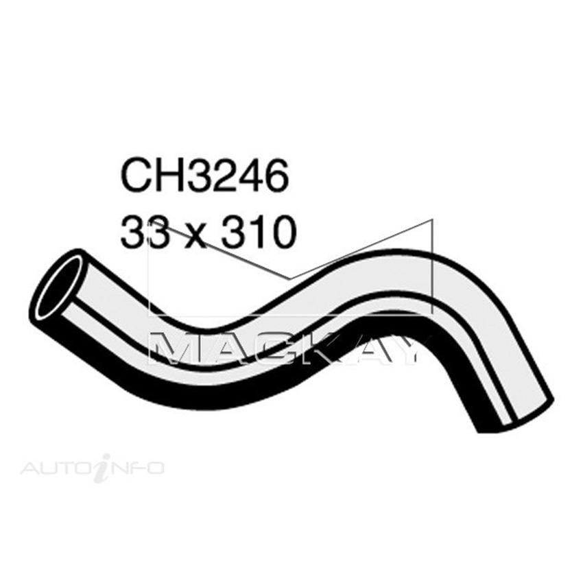 Mackay Radiator Upper Hose For Mitsubishi Lancer CGCH 2.0L Petrol Man & Auto