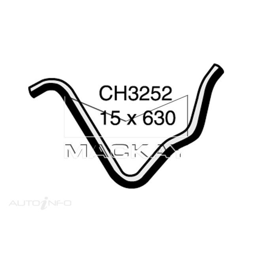CH3252 Heater Hose for Mitsubishi Lancer Cc Ce 1.8L I4 Petrol Manual & Auto