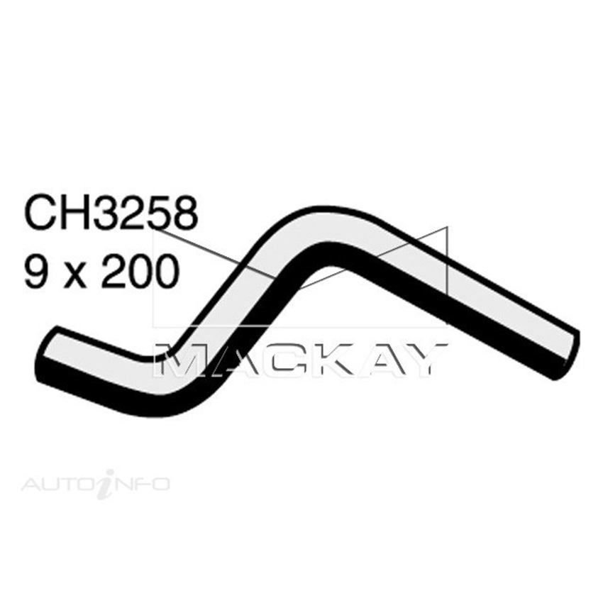 Mackay Engine By Pass Hose For Holden Commodore VL 3.0L Petrol Manual / Auto