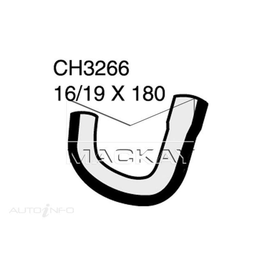 CH3266 Heater Hose for Mazda 929 Hd 3.0L V6 Petrol Manual & Auto