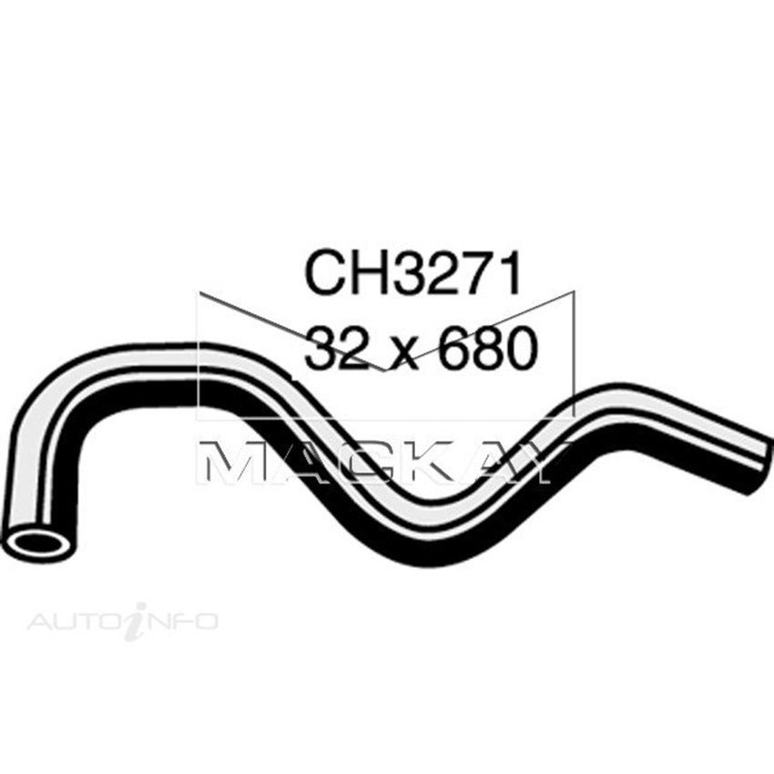 Mackay Radiator Lower Hose For Ford Transit VH 2.4L Turbo Diesel Man & Auto