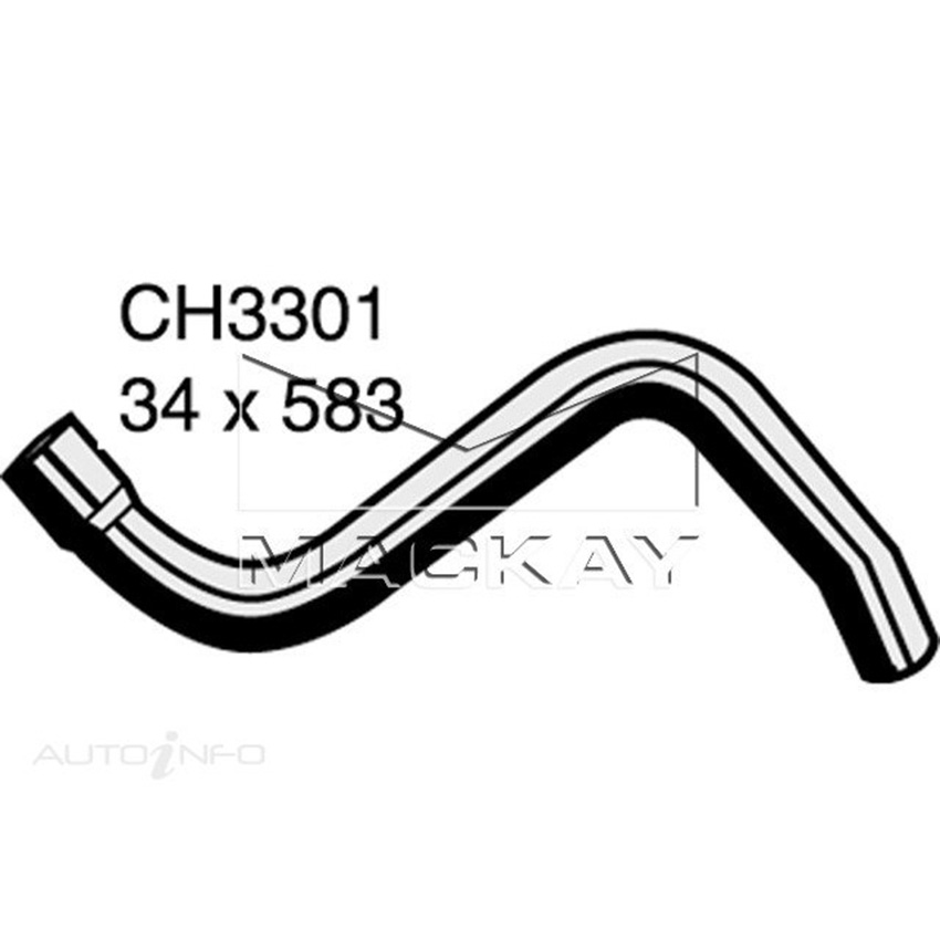 Mackay CH3301 Radiator up Hose For Ford Falcon BA 5.4L V8 Petrol Manual & Auto