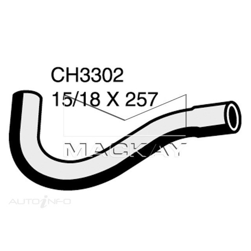 CH3302 Heater Hose For Ford Falcon BA 5.4L V8 Petrol Manual & Auto Mackay