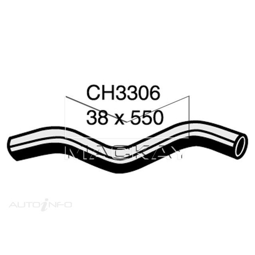 Mackay Top Hose For Ford F100 Bronco 5.8 Litre V8  CH3306