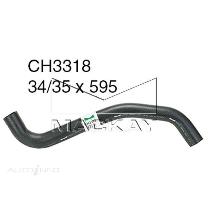 Mackay CH3318 Radiator Upper Hose For Holden Commodore VY 3.8L V6 Ptl Man&Auto