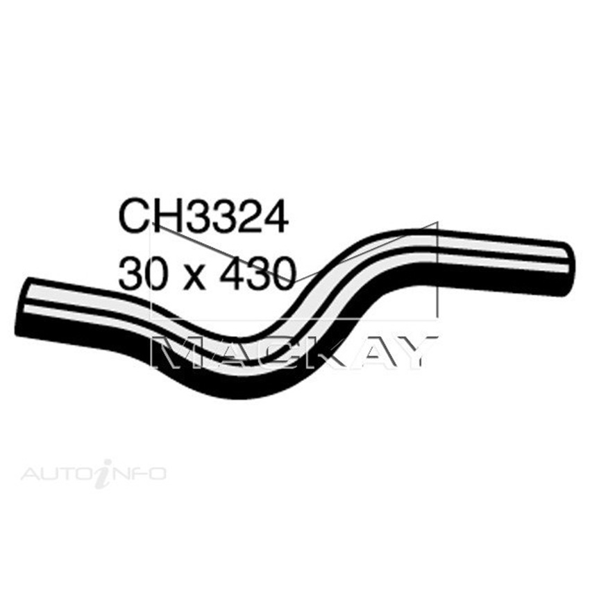 Mackay CH3324 Radiator Upper Hose For Honda Accord CA 2.0L I4 Petrol Manual/Auto