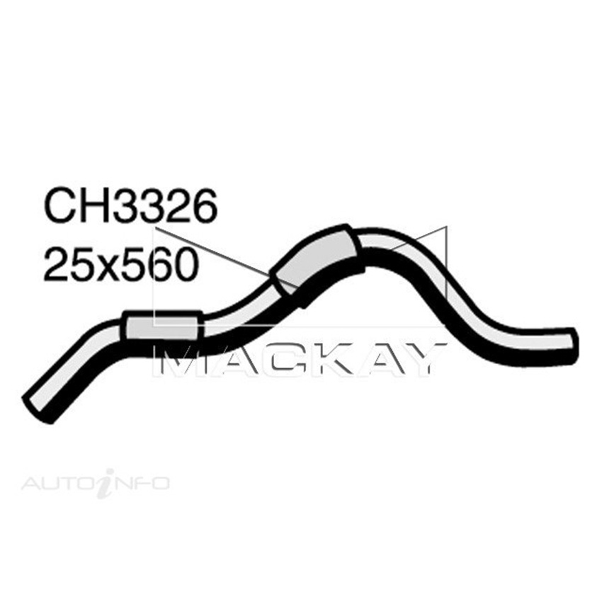 Mackay Coolant Recovery Tank Hose For Ford Falcon BA 5.4L V8 Petrol Manual /Auto