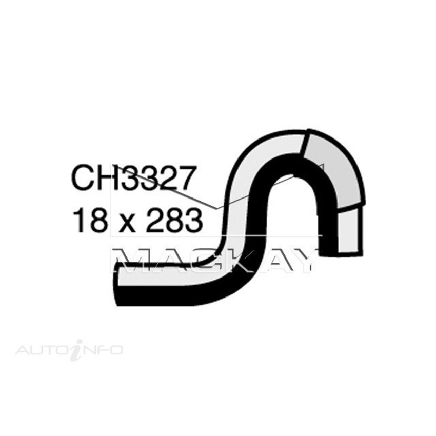 CH3327 Heater Hose For Ford Falcon BA 5.4L V8 Petrol Manual & Auto Mackay