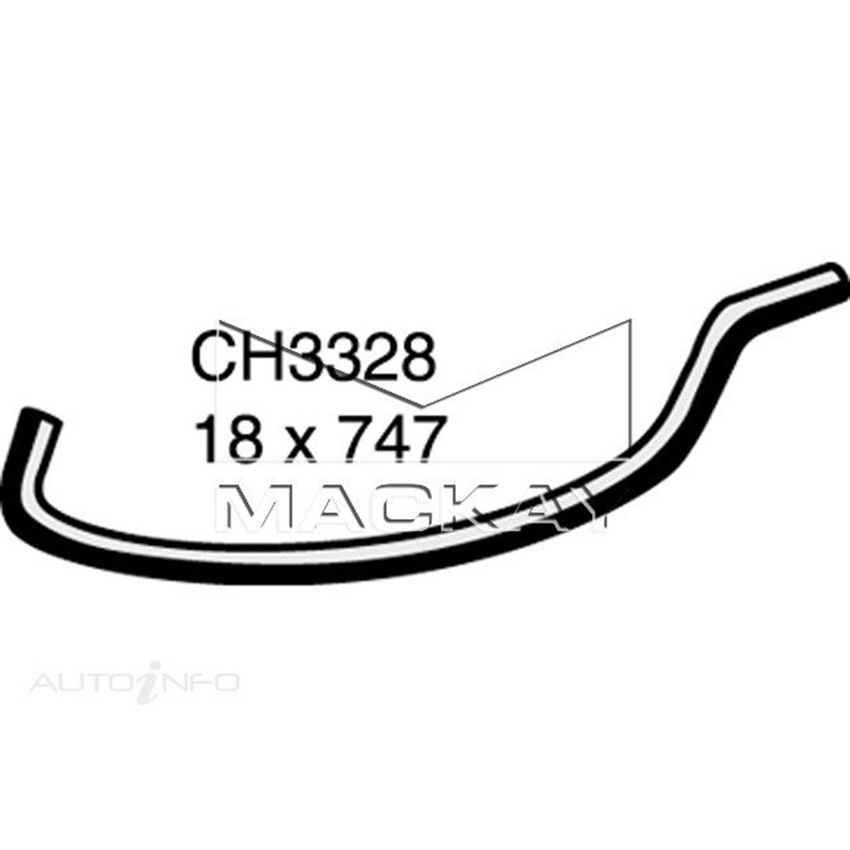 Mackay Heater Hose For Ford Falcon BA 5.4L V8 Petrol Manual & Auto  CH3328