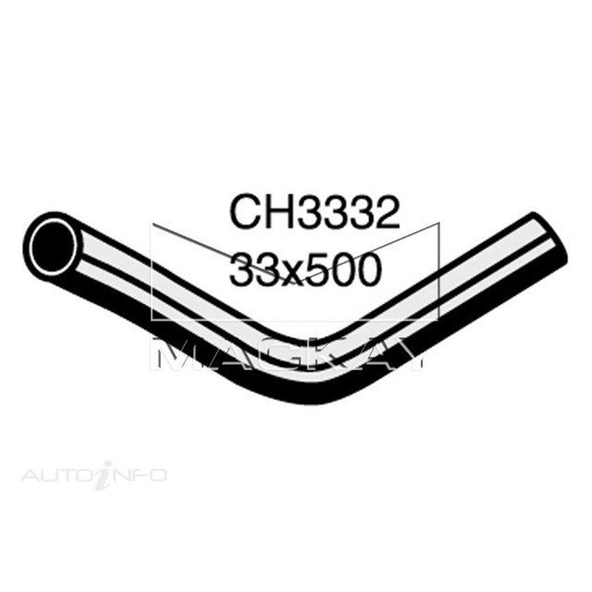 Mackay Radiator Bottom Hose For Toyota Liteace YM35R 1.8L I4 Ptl Manual & Auto