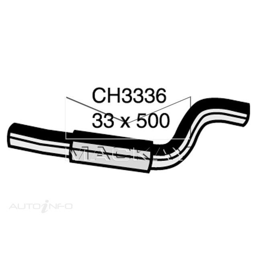 Mackay Radiator Upper Hose For Lexus ES300 MCV30R 3.0L V6 Petrol Manual/Auto