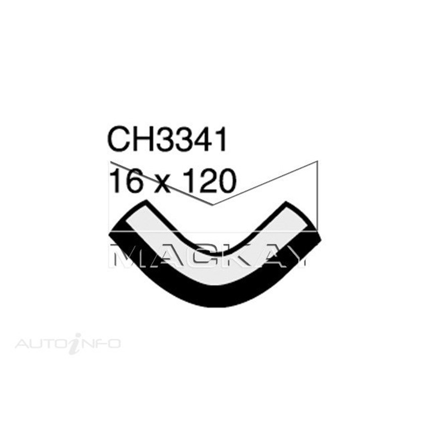 Mackay Heater Hose For Lexus ES300 VCV10R 3.0L V6 Petrol Manual / Auto  CH3341