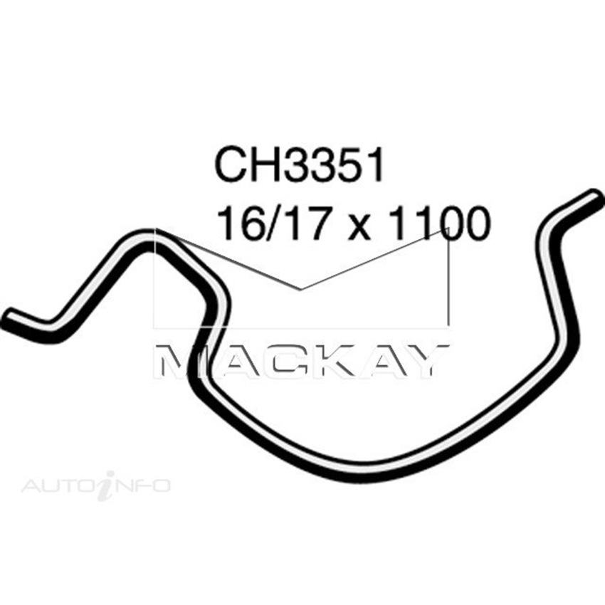 Mackay Heater Hose For Ford Focus LR 1.8L Petrol Manual & Auto  CH3351