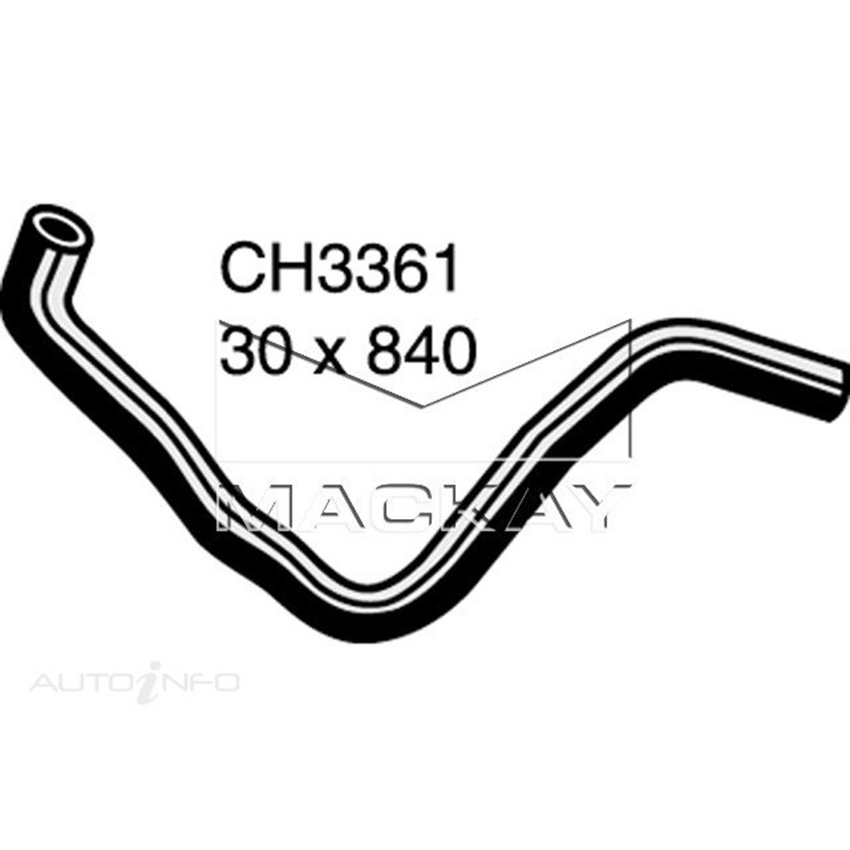 Mackay Radiator Lower Hose For Honda Integra DC 1.8L Petrol Manual/Auto CH3361