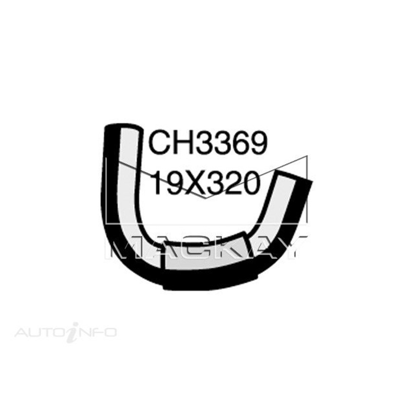 CH3369 Engine By Pass Hose for Mazda B2500 . 2.5L I4 Turbo Diesel Manual / Auto