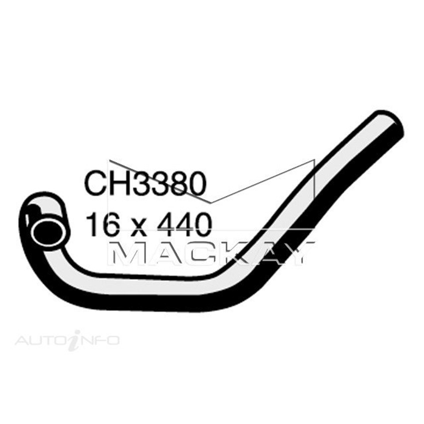CH3380 Heater Hose for Mazda B2600 . 2.6L I4 Petrol Manual / Auto Mackay