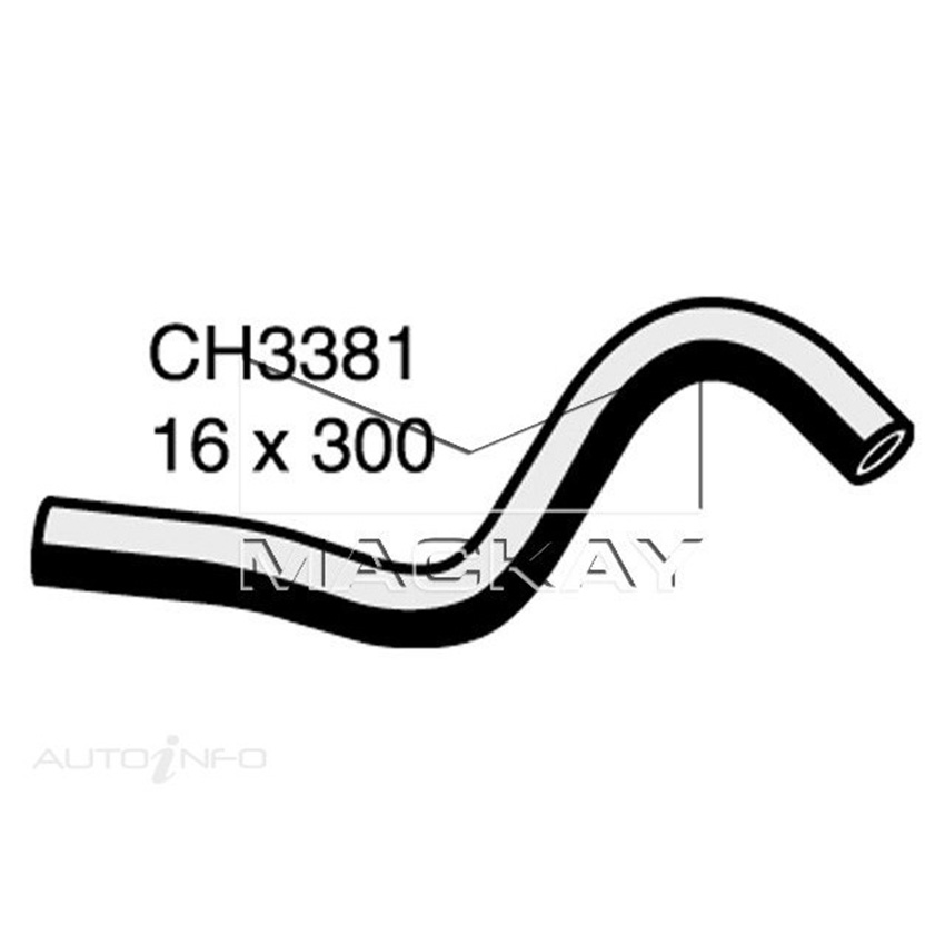 CH3381 Heater Hose For Ford Courier PE PG PH 2.5L I4 Turbo Diesel Manual & Auto