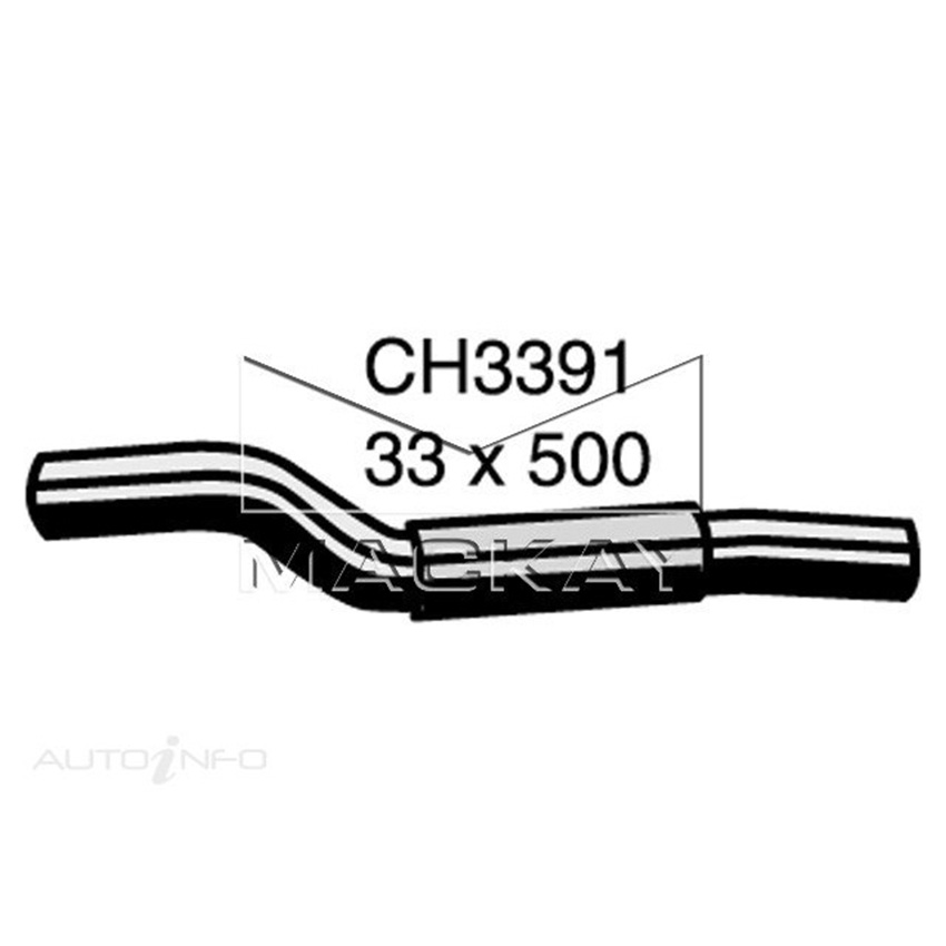 Mackay CH3391 Radiator Upper Hose For Toyota Camry MCV36R 3.0L V6 Ptl Man&Auto