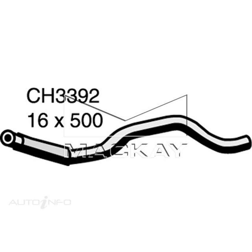Mackay Heater Hose For Toyota Camry ACV36R 2.4L Petrol Manual & Auto  CH3392