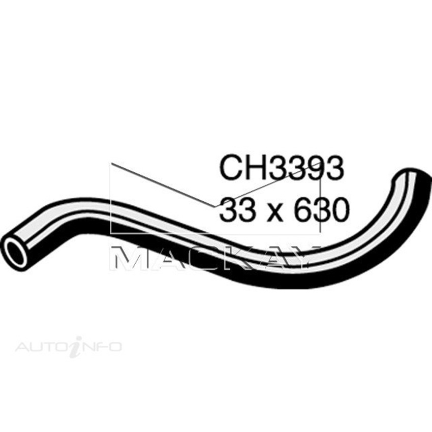 Mackay Radiator Lower Hose For Toyota Camry MCV36R 3.0L V6 Petrol Man & Auto