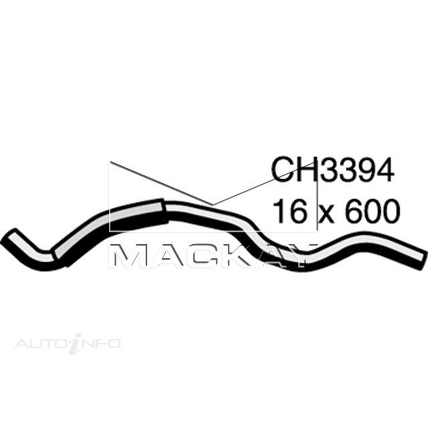 Mackay Heater Hose For Toyota Camry ACV36R 2.4L Petrol Manual & Auto  CH3394