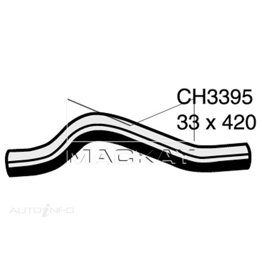 Mackay CH3395 Radiator Upper Hose For Toyota Camry ACV36R 2.4L I4 Ptl Man&Auto