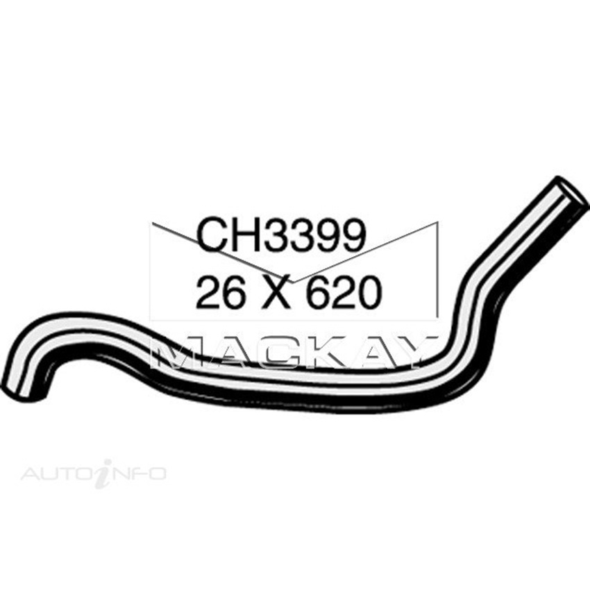 Mackay CH3399 Radiator Lower Hose For Nissan Pulsar N16 1.8L I4 Ptl Man&Auto