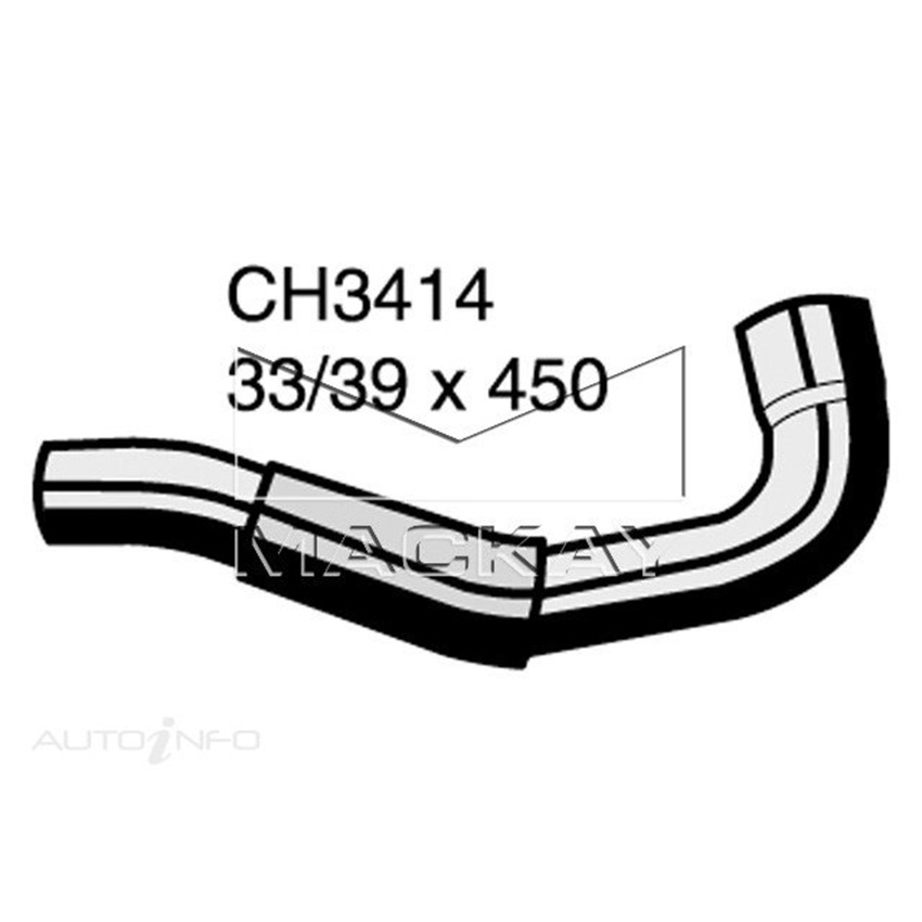 Mackay CH3414 Radiator Lower Hose For Nissan Navara D22 3.2L I4 Diesel Man&Auto
