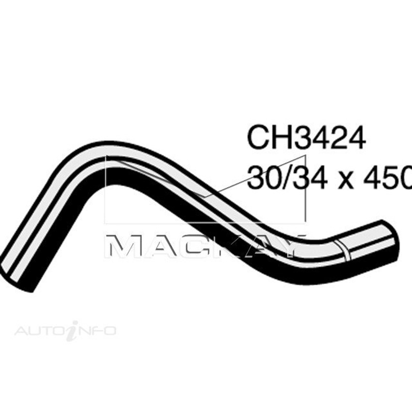 Mackay Radiator Upper Hose For Mazda 626 GF 2.0L Petrol Manual/Auto CH3424